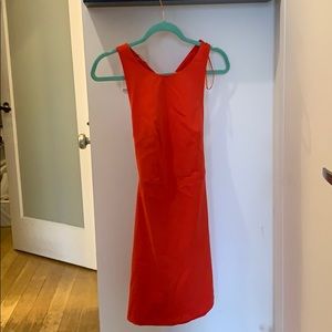 Red mini drees